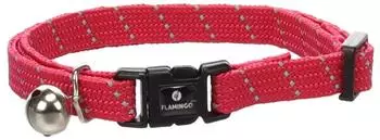 Flamingo Katzen Halsband Elza korallenrot