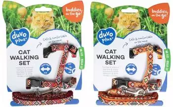 Duvo+ Duvoplus Katzen-Spazierset Retro-Design