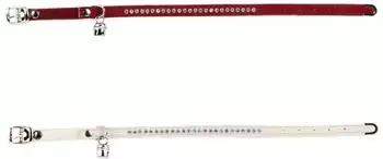 Beeztees Bz Katzenhalsbd Swarovski Rot (Katze) Halsband + Leine
