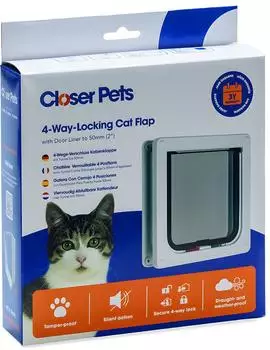 Cat Mate Katzenklappe 235W weiß