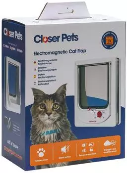 Cat Mate Closer Pets Elektromagnetisch Katzent&uuml;r weiss