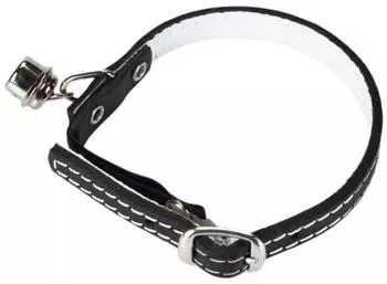 Beeztees Katzenhalsband inkl. Glocke schwarz