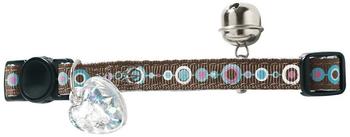 Hunter HUNTER Katzenhalsband Signs braun hellblau