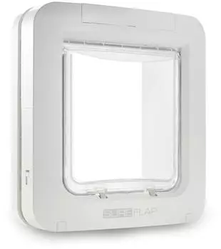 SureFlap Mikrochip Haustierklappe wei&szlig;