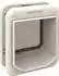 Pet Mate Microchip Cat Flap - white