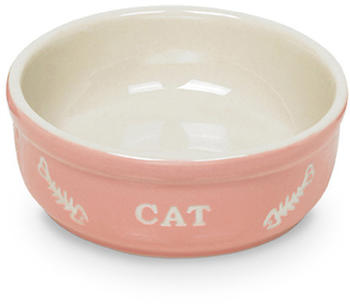 Nobby Katzen Keramikschale CAT rosa beige