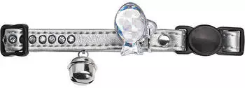 HUNTER Katzenhalsband Modern Art Luxus silber