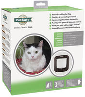 PETSAFE Katzent&uuml;r 4-Weg-Kunststoff, manuel zu &ouml;ffnen - holzfarben