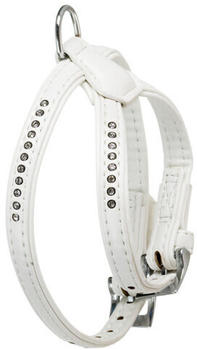 Karlie Katzengeschirr Monte Carlo 21-27cm 11mm weiß