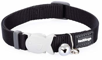 Red Dingo Katzenhalsband einfarbig schwarz