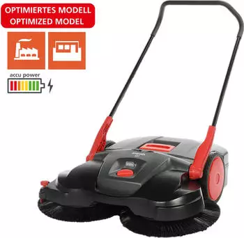 Haaga Starmix 697 Akku-Kehrmaschine 97cm Arbeitsbreite 40l (697)