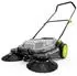 Outsunny Handkehrmaschine 68cm Arbeitsbreite 24L Schmutzbehälter (DE84H-770V00GY0431)