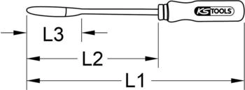KS Tools Löffelschaber (1503243)