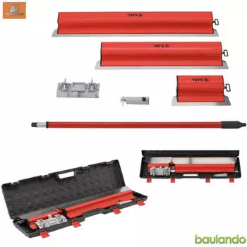 Yato Flächenspachtel-Set 250/600/800mm mit Teleskopgriff (YT-52225)