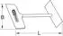 KS Tools BRONZEplus Plattenschaber 125mm (963.9576)