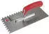 Schwan Glättekelle 280x130mm Zahn 8x8 rostfrei Softheft VA 0,7mm