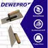 DEWEPRO Venezianische Glättekelle Trapez 240x95/75mm (457)