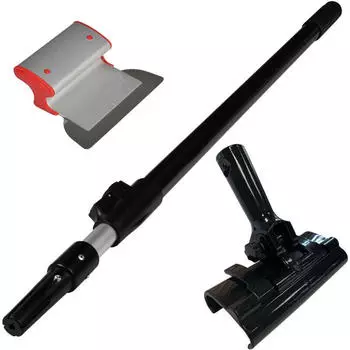 Hangato ErgoPlane CT01 Flächenspachtel-Set 25cm mit Adapter & Teleskopstiel 90-160cm (CT01_FHT_250)