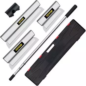 VEVOR Dekorspachtel-Set 25/60/80cm, Edelstahl, 0,5mm Klingenst&auml;rke
