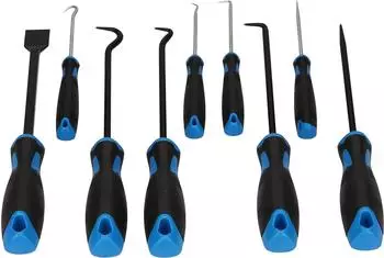 Brilliant-Tools Schaber-Haken-Werkzeug-Satz, 9-teilig (BT542010)