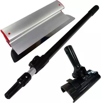 Hangato ErgoPlane CT01 Flächenspachtel-Set 40cm, Teleskopstiel 120-220cm (CT01_FHT_400)