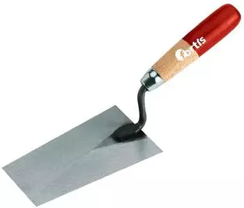 Fortis Stukkateurkelle S-Hals 160mm, rostfrei