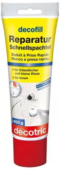 Decotric Decofill Reparatur-Schnellspachtel 400g Decotric Decofill Reparatur-Schnellspachtel 400g