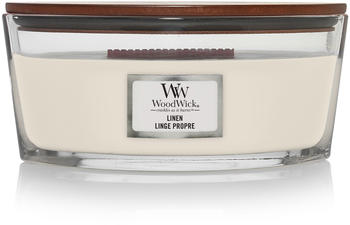 WoodWick Linen Kerze 454g
