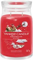 Yankee Candle 1631776E, YANKEE CANDLE Gro&szlig;e Signature Kerze CHRISTMAS EVE 567 g