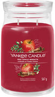 Yankee Candle 1629977E, YANKEE CANDLE Gro&szlig;e Signature Kerze RED APPLE WREATH...