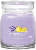 Aromatic candle Signature glass medium Lemon Lavender 368 g 1,115 kg