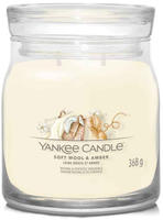 Yankee Candle Soft Wool & Amber Duftkerze 368 g, Grundpreis: &euro; 69,- / l