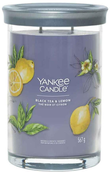 Yankee Candle Black Tea & Lemon Tumbler 567g