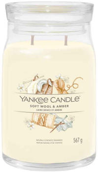 Yankee Candle Soft Wool & Amber Signature 567g