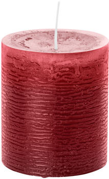 Wiedemann Kerzen Marble Rustik 58/120mm Bordeaux