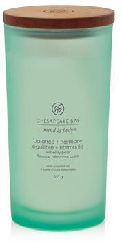 Chesapeake Bay Candle Balance & Harmony (Waterlily Pear) 355g