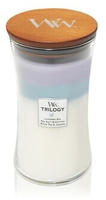 Woodwick Trilogy Calming Retreat Duftkerze mit Holzdocht 609.5 g