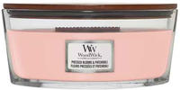 WoodWick Pressed Blooms & Patchouli Duftkerze mit Holzdocht 453,6 g 1,275 kg