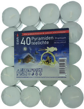 JEKA Pyramidenteelichte Premium (40 Stk.)