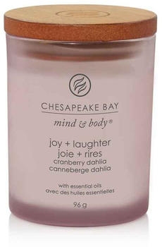 Chesapeake Bay Candle Joy & Laughter (Cranberry Dahlia) 96g