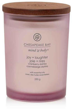 Chesapeake Bay Candle Joy & Laughter (Cranberry Dahlia) 250g
