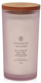 Chesapeake Bay Candle Joy & Laughter (Cranberry Dahlia) 355g
