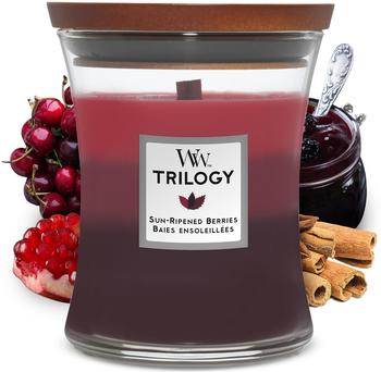 WoodWick Trilogy Sun Ripened Berries 275g WoodWick Trilogy Sun Ripened Berries 275g