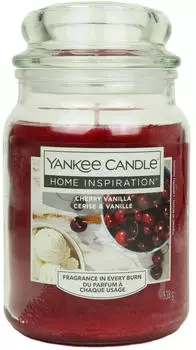 Yankee Candle Cherry Vanilla Kerze 538g
