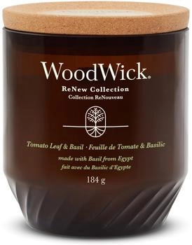 WoodWick Tomato Leaf & Basil Duftkerze 184 g