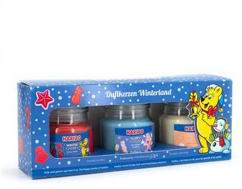 Haribo Geschenkset Duftkerze - Winterland
