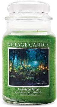 Village Candle Forbidden Forest Fantasy Großes Glas