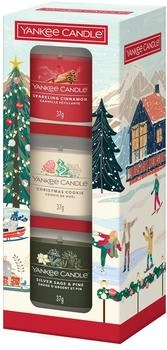 Yankee Candle Geschenkset Weihnachten 2025 Inhalt: 3 Mini Votiv