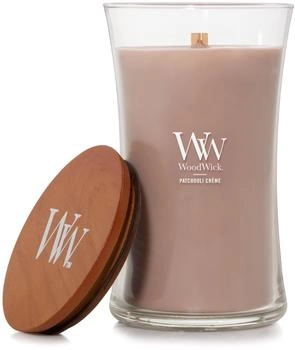 WoodWick Patchouli Cr&eacute;me Duftkerze mit Holzdocht 609.5 g