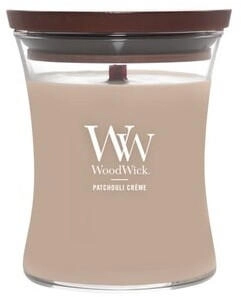 WoodWick Patchouli Cr&eacute;me Duftkerze mit Holzdocht 275 g